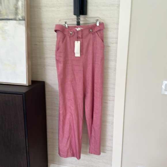 Sunny Pant by Veronica Beard. Dark peony purple - Picture 3 of 3